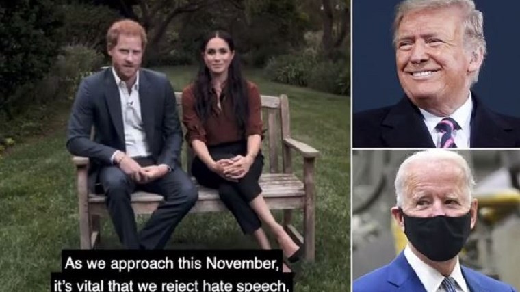 Χάρι-Μέγκαν: Σάλος με την πολιτική παρέμβαση για τις προεδρικές εκλογές των ΗΠΑ – ΒΙΝΤΕΟ