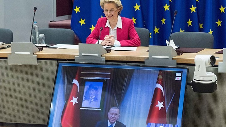 Ελληνοτουρκικά: Τηλεδιάσκεψη Ερντογάν με την Ούρσουλα Φον Ντερ Λάιεν – Τι συζητήθηκε