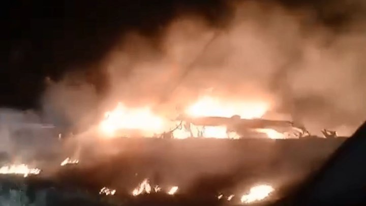 Ουκρανία: Συντριβή στρατιωτικού αεροσκάφους – Συγκλονίζουν οι πρώτες εικόνες – ΒΙΝΤΕΟ