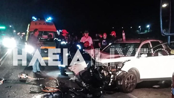 Εθνική Πατρών-Πύργου: Σοβαρό τροχαίο με τρεις τραυματίες από μετωπική δύο ΙΧ – ΦΩΤΟ