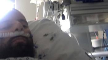 Κορονοϊός: Το ξέσπασμα του 34χρονου Έλληνα ασθενή που έπεσε σε κώμα – ΦΩΤΟ