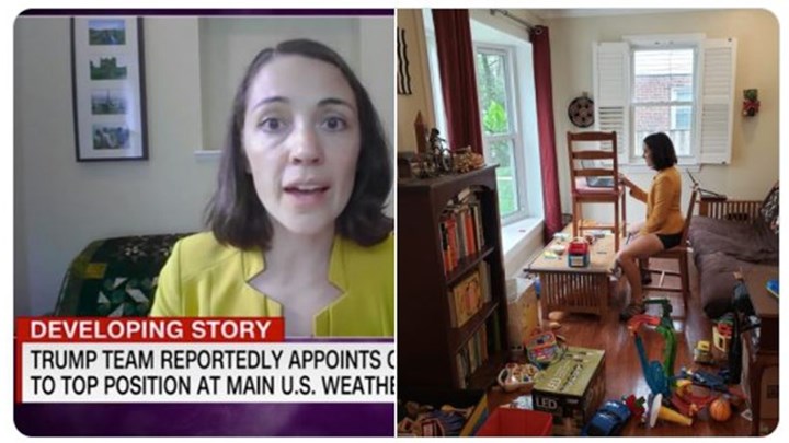 Τηλεργασία με τα παιδιά στο σπίτι: Όλη η αλήθεια σε δύο εικόνες που έγιναν… viral – ΦΩΤΟ