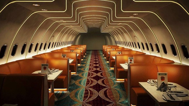 Το αεροπλάνο που έγινε pop-up εστιατόριο λόγω… κορονοϊού – BINTEO