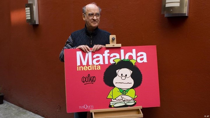 Πέθανε ο “πατέρας” της Μαφάλντας, ο σπουδαίος σκιτσογράφος Quino