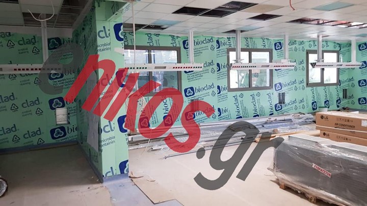 Το enikos.gr μέσα στη νέα πτέρυγα ΜΕΘ του «Σωτηρία» – Πότε θα παραδοθεί το έργο