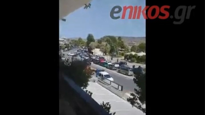 Μεγάλο μποτιλιάρισμα στην Αθηνών – Σουνίου – ΒΙΝΤΕΟ αναγνώστη