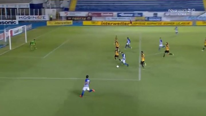 Ατρόμητος – ΑΕΚ 1-0 (Ημίχρονο)