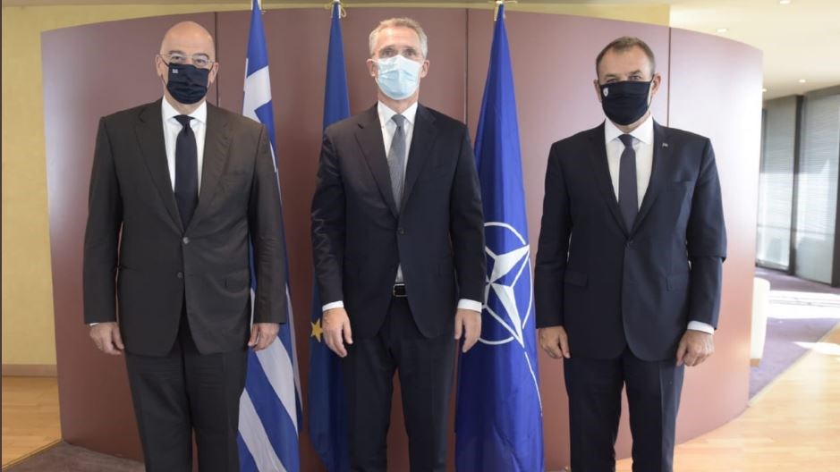 Ελληνοτουρκικά: Τι συζητήθηκε στο πρόγευμα εργασίας Δένδια – Παναγιωτόπουλου με τον Στόλτενμπεργκ