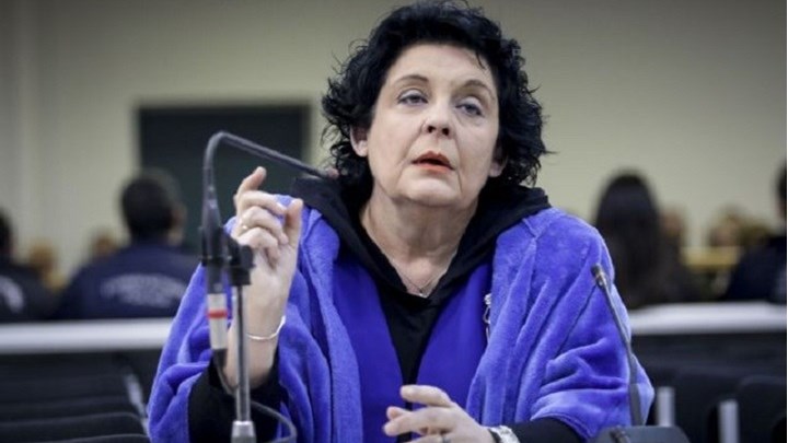 Κανέλλη για Χρυσή Αυγή: Πάνω στο μαύρο κάρβουνο του φασισμού, έχει φυτρώσει σήμερα ένα λουλούδι