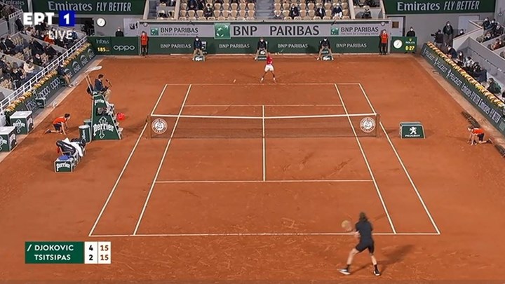 Τζόκοβιτς-Τσιτσιπάς: Πήρε το πρώτο σετ ο Σέρβος