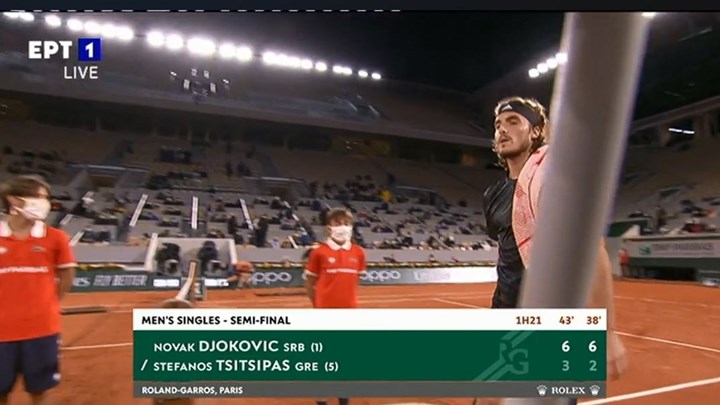Τζόκοβιτς-Τσιτσιπάς: Ο Σέρβος προηγείται 2-0 στα σετ