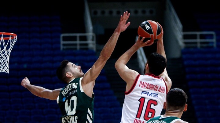 Παναθηναϊκός-Ολυμπιακός 35-44 (ΗΜ.)