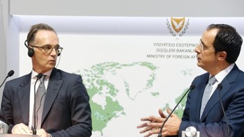 Μάας: Η επίλυση των ζητημάτων στην Ανατολική Μεσόγειο μπορεί να επιτευχθεί μόνο με διάλογο