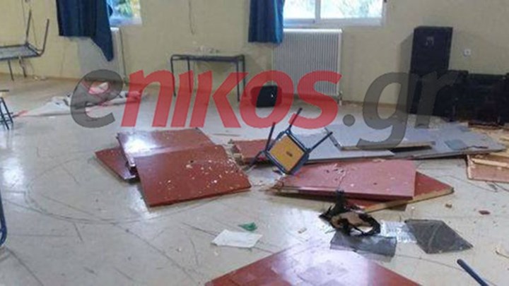 Οργή στα Ιωάννινα: “Βομβαρδισμένο” τοπίο το σχολείο έπειτα από κατάληψη – ΦΩΤΟ αναγνώστη