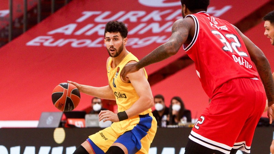 Ολυμπιακός-Μακάμπι 44-40 (ΗΜ.)