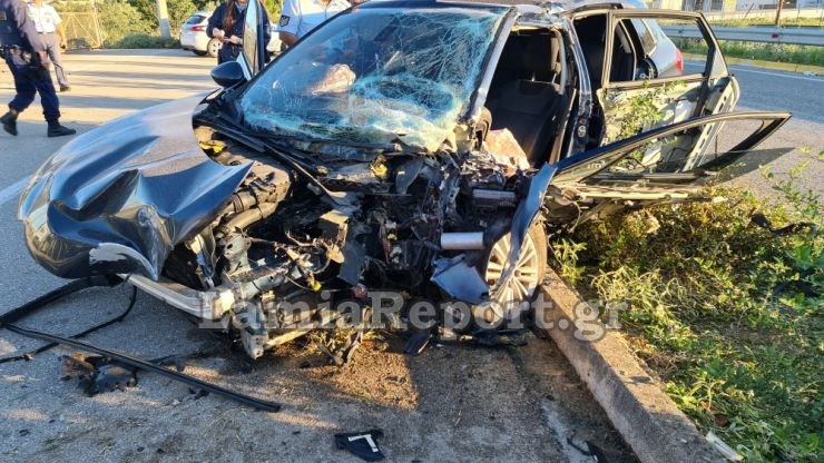 Λαμία: Μητροπολίτης τραυματίστηκε σοβαρά σε τροχαίο – Προσέκρουσε σε τσιμεντένια κολόνα – ΦΩΤΟ – BINTEO