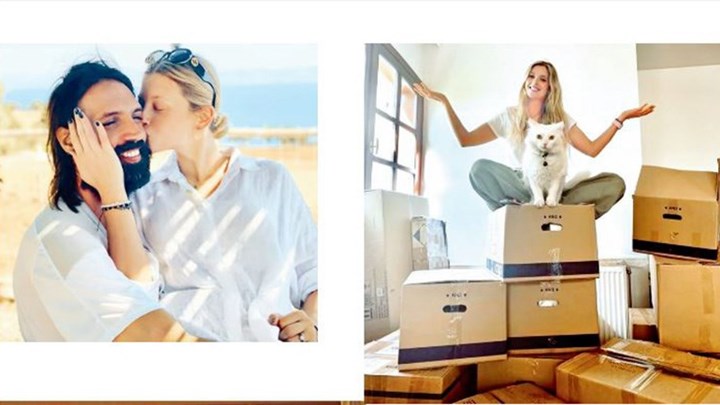 Κωνσταντίνα Κομμάτα – Γιώργος Σαμαράς: Ευτυχισμένοι στο καινούργιο τους σπίτι