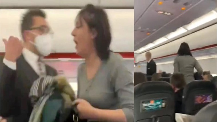Πανικός σε πτήση: Έβγαλαν έξω γυναίκα που αρνήθηκε να φορέσει μάσκα – Έβηχε πάνω στους συνεπιβάτες της