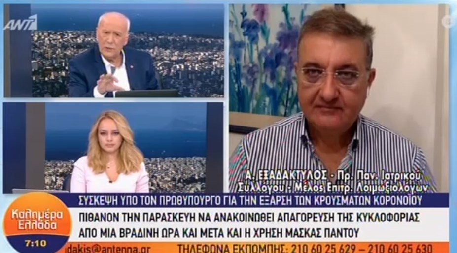 Κορονοϊός – Εξαδάκτυλος: Δεν απέχουμε πολύ από τετραψήφιο αριθμό κρουσμάτων