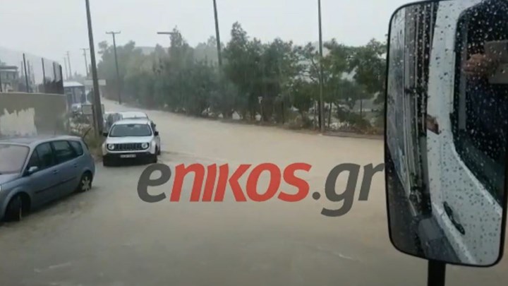 Κρήτη: Σαρώνει το νησί η κακοκαιρία – “Ποτάμια” οι δρόμοι στο Ηράκλειο – ΒΙΝΤΕΟ αναγνώστη