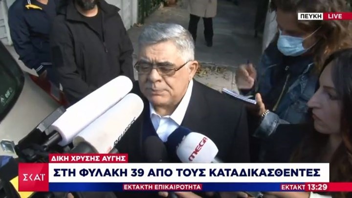 Προκλητικός ο Μιχαλολιάκος: Περήφανος που με πάνε φυλακή για τις ιδέες μου – Θα δικαιωθούμε από την ιστορία