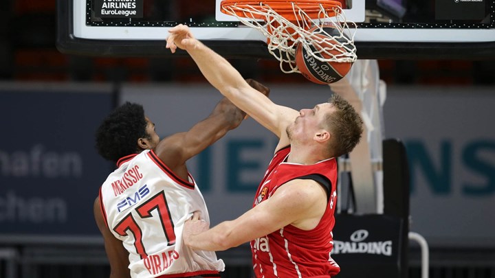 Μπάγερν-Ολυμπιακός 74-68: «Εγκλωβισμός» στο Μόναχο