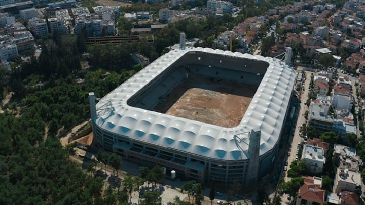 OPAP ARENA από ψηλά-Αποκλειστικά πλάνα από το νέο γήπεδο της ΑΕΚ