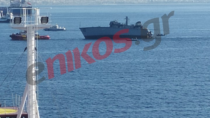 Ναρκοθηρευτικό «Καλλιστώ»: Καρέ – καρέ η ρυμούλκηση του πλοίου του Πολεμικού Ναυτικού – ΦΩΤΟ αναγνώστη