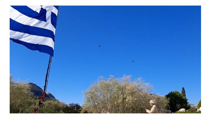 Καστελλόριζο: Πτήση – μήνυμα από ελληνικά F-16 πάνω από το ακριτικό νησί – ΒΙΝΤΕΟ