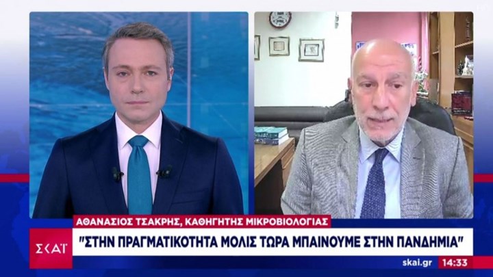 Κορονοϊός-Τσακρής: 3.000 θάνατοι έως τον Φεβρουάριο του 2021 – 14.000 αν δεν είχαμε λάβει μέτρα