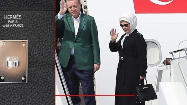 Τουρκία: Σάλος με την τσάντα της Εμινέ Ερντογάν μετά το κάλεσμα για μποϊκοτάζ των γαλλικών προϊόντων