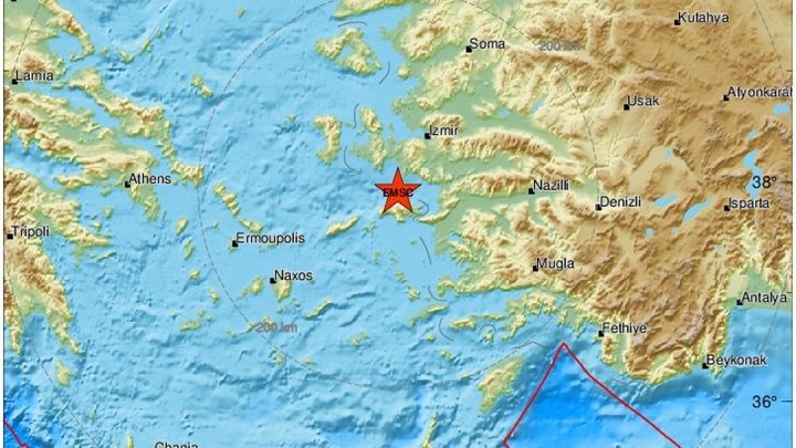 Σεισμός: 6,9 Ρίχτερ σύμφωνα με το Ευρωμεσογειακό