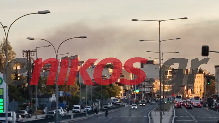 Φωτιά στη Χαλκιδική: Πυκνοί καπνοί κάλυψαν τον ουρανό της Θεσσαλονίκης – ΦΩΤΟ αναγνώστη