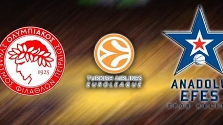 Ολυμπιακός-Αναντολού Εφές (LIVE)