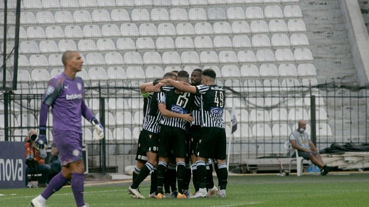 Παναιτωλικός-ΠΑΟΚ 0-1 (18′)