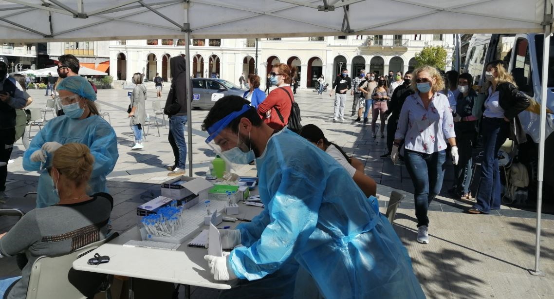 Κορονοϊός-Πάτρα: Νέα rapid τεστ από τον ΕΟΔΥ την Παρασκευή – Τι έδειξαν τα αποτελέσματα