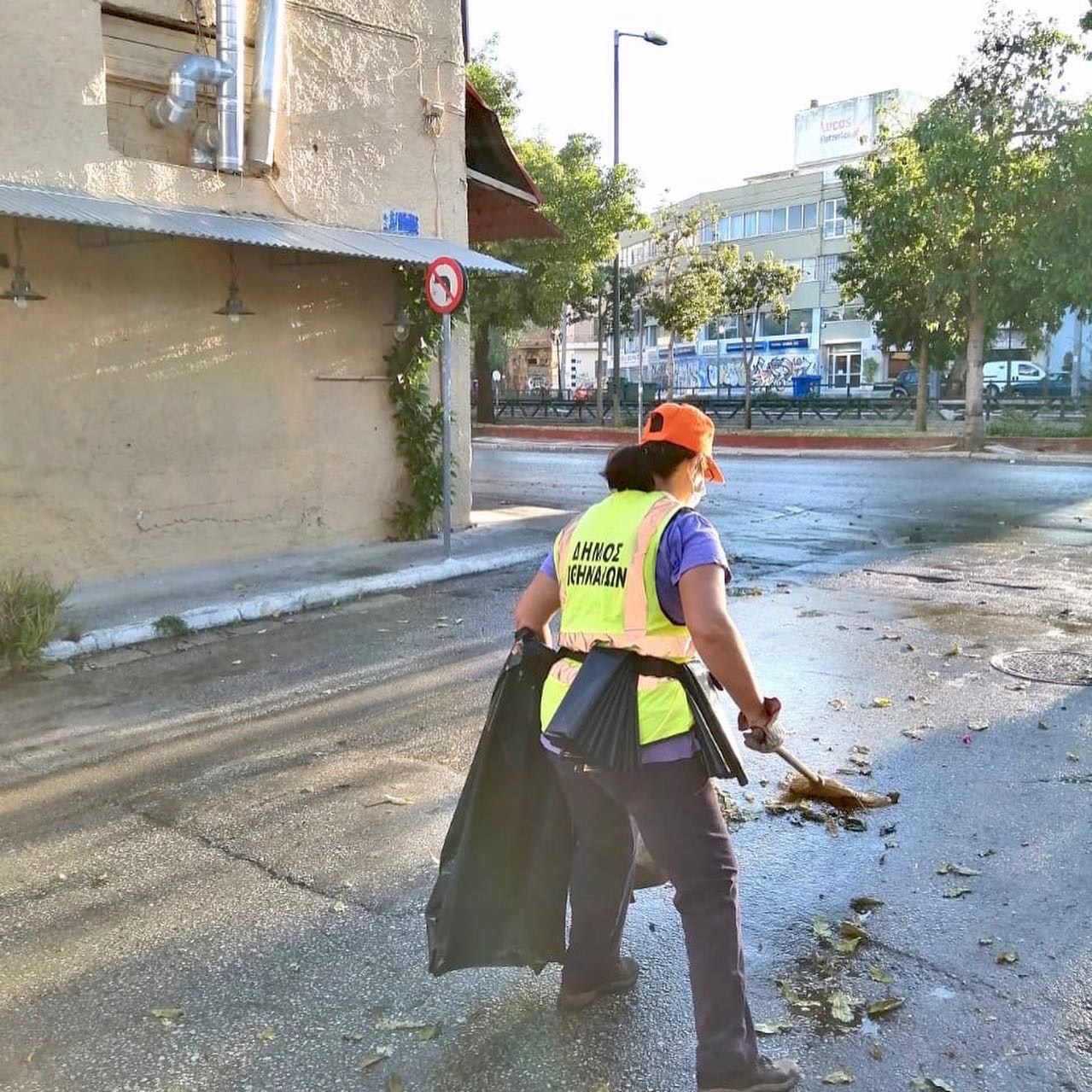 Δήμος Αθηναίων: Κυριακάτικη επιχείρηση καθαρισμού και απολύμανσης στον Βοτανικό
