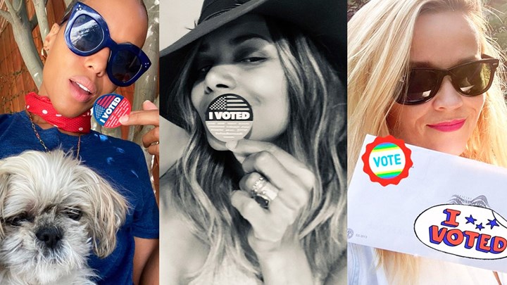 Αμερικανικές εκλογές 2020: Οι selfies των διασήμων με το hashtag «I Voted!» κατέκλυσαν τα social media