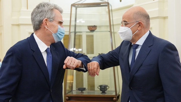 Συνάντηση Δένδια – Πάιατ: Στο επίκεντρο περιφερειακά ζητήματα και οι εξελίξεις στη Μεσόγειο