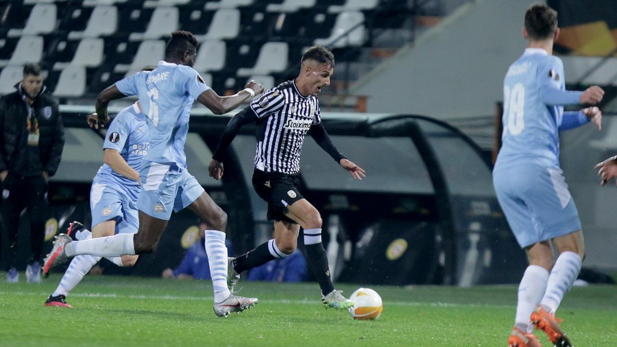 ΠΑΟΚ-Αϊντχόφεν 2-1 (55′)