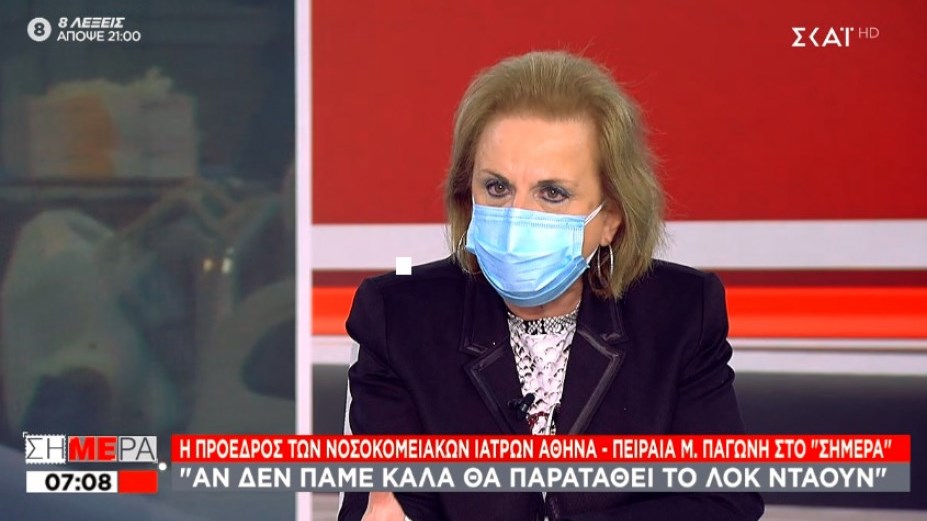 Κορονοϊός – Παγώνη: Δεν ξέρω αν θα κάνουμε κανονικά Πάσχα