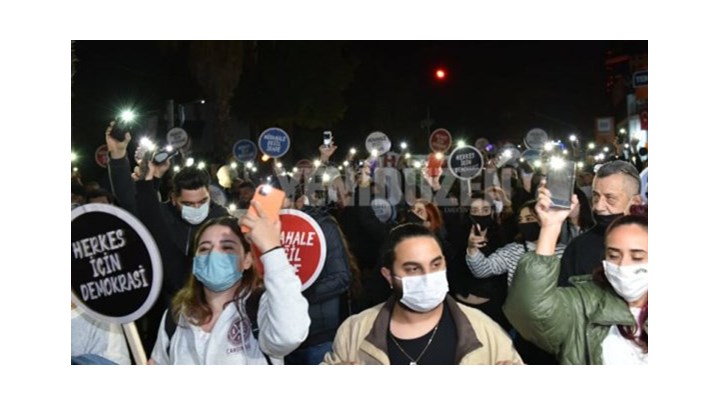 Κατεχόμενα: Πορεία διαμαρτυρίας κατά… Ερντογάν