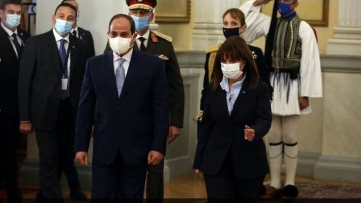 Συνάντηση Σακελλαροπούλου – Αλ Σίσι: Στο επίκεντρο ΑΟΖ, τουρκική επιθετικότητα και τρομοκρατία