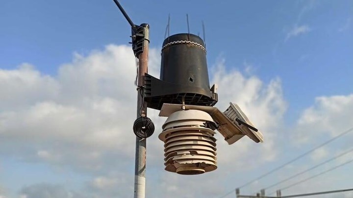 Κρήτη: Μετεωρολογικός σταθμός ήταν και… πάει  – Κάποιοι τον είδαν ως στόχο, τον πυροβόλησαν και τον κατέστρεψαν