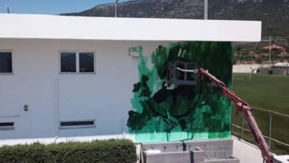 Τα απίθανα γκράφιτι του Παναθηναϊκού για… Ευρώπη και Καραγκούνη – ΒΙΝΤΕΟ