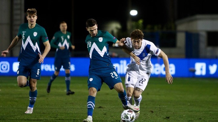 Ελλάδα-Σλοβενία 0-0 (ΗΜ.)