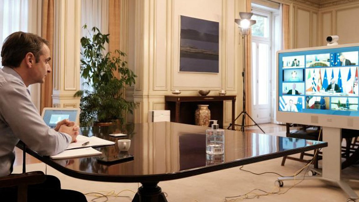 Μητσοτάκης στη Σύνοδο Κορυφής: Σταδιακά και με μεγάλη προσοχή το άνοιγμα ενόψει Χριστουγέννων