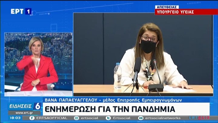 Παπαευαγγέλου: Η λοίμωξη αφορά όλους – Τι δείχνουν τα στοιχεία για νεκρούς και διασωληνωμένους, τον Νοέμβρη