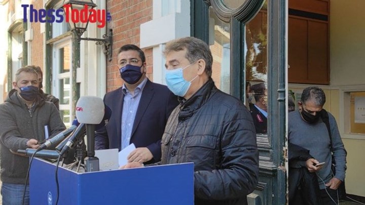 Χρυσοχοΐδης από τη Θεσσαλονίκη: Άμεσος στόχος να δώσουμε 10 ημέρες καιρό στο Σύστημα Υγείας