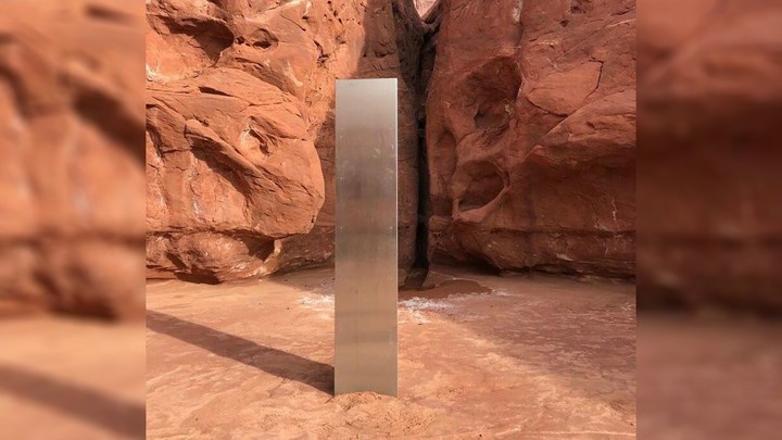 ΗΠΑ: Ο μεταλλικός μονόλιθος που βρέθηκε στη Γιούτα… εξαφανίστηκε μυστηριωδώς – ΦΩΤΟ – ΒΙΝΤΕΟ